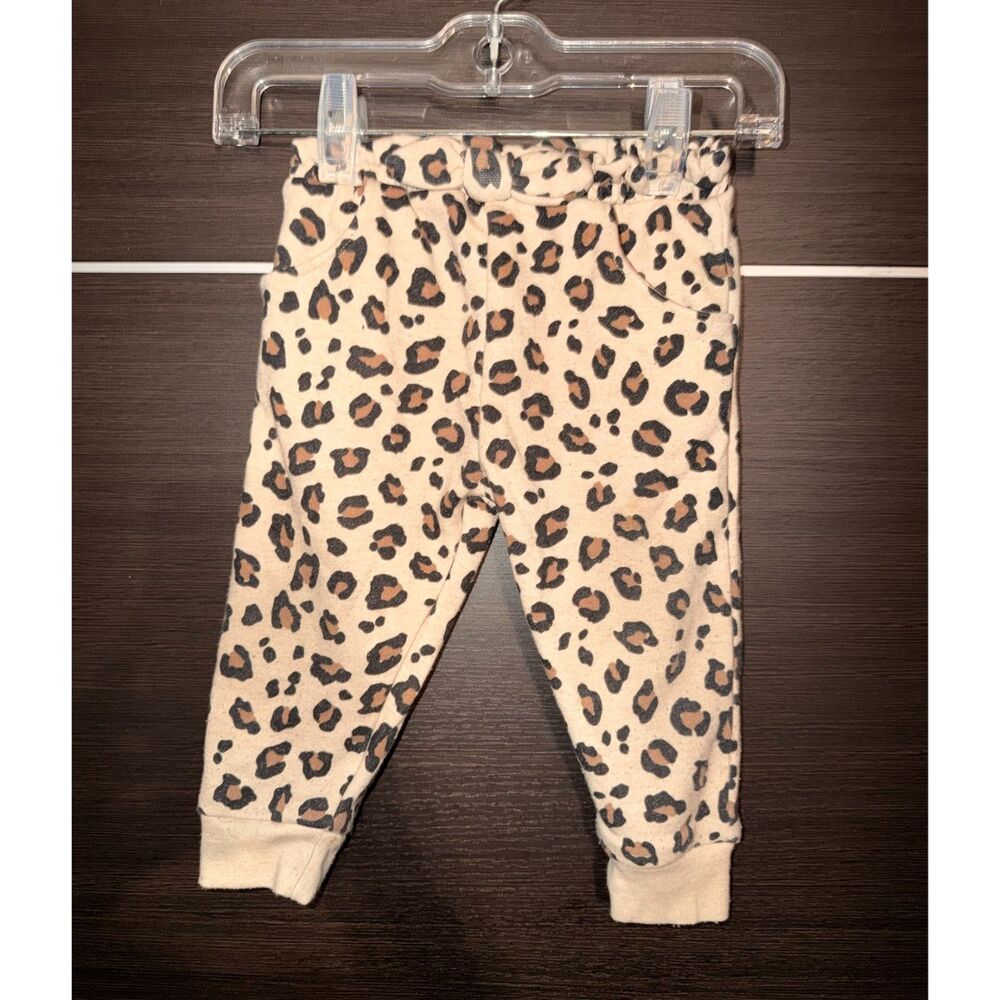 Garanimals Leopard Pants Girls Size 12 mos